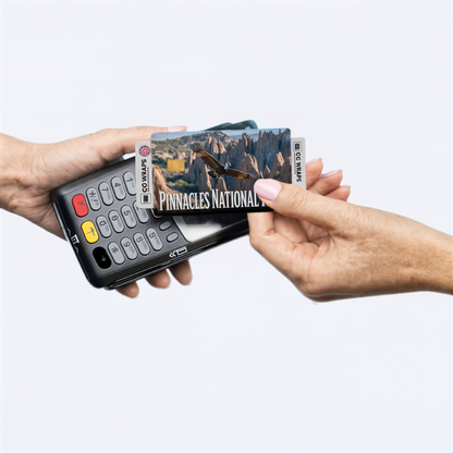 2PK Pinnacles National Park Credit Card Vinyl Skin Decal