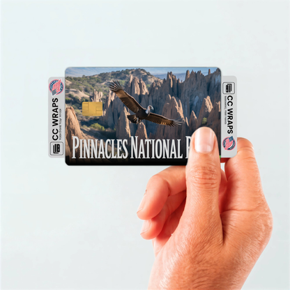 2PK Pinnacles National Park Credit Card Vinyl Skin Decal