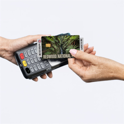 2PK Redwood National Park Credit Card Vinyl Skin Decal