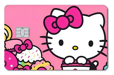Hello Kitty 6 Combo Pack Custom Vinyl Credit Card Sticker By CCWraps