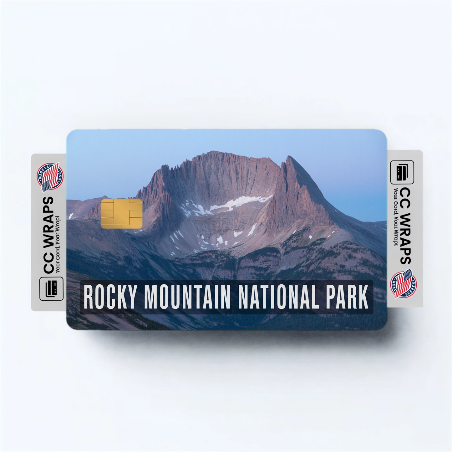 2PK Rocky Mountain National Park Credit Card Vinyl Skin Decal