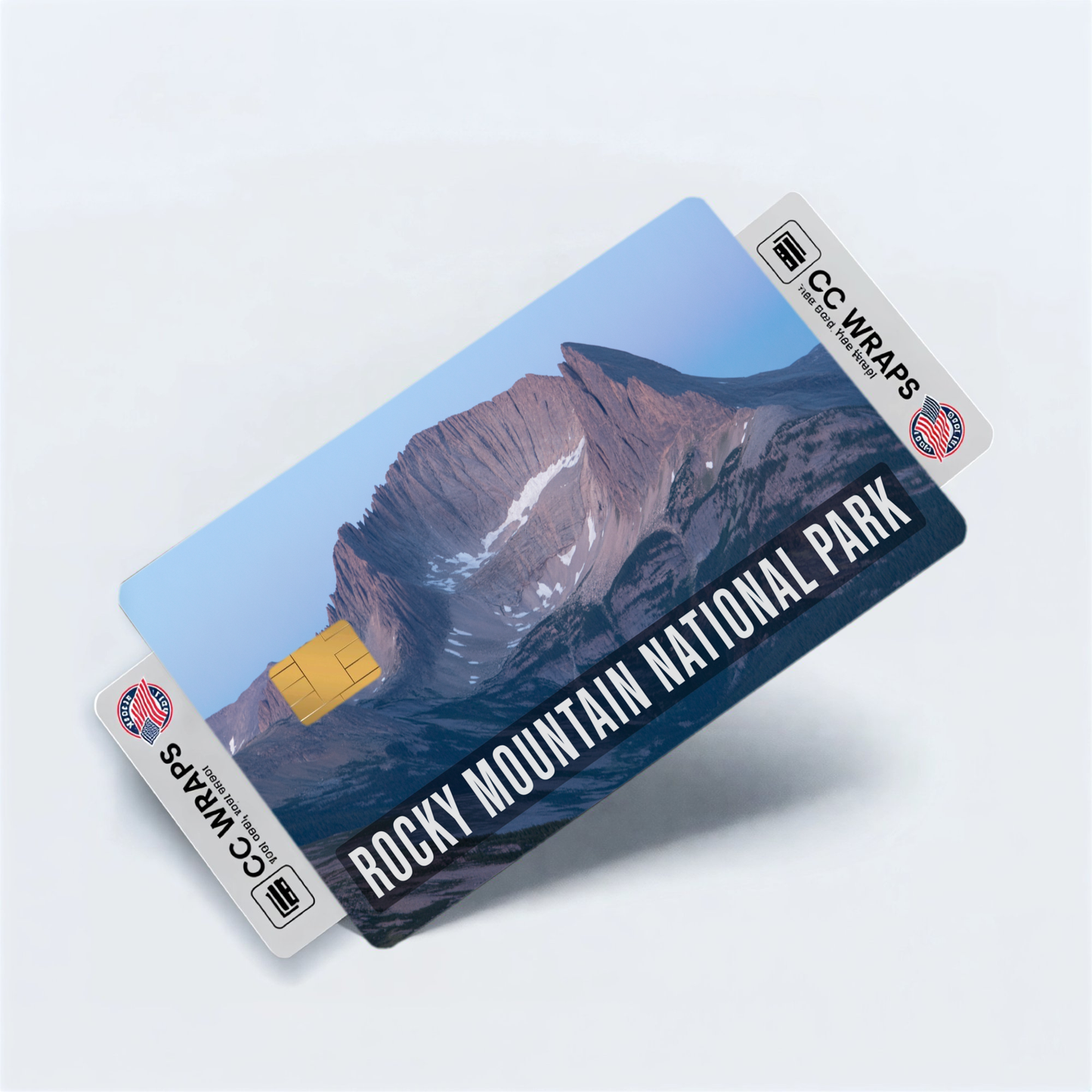 2PK Rocky Mountain National Park Credit Card Vinyl Skin Decal