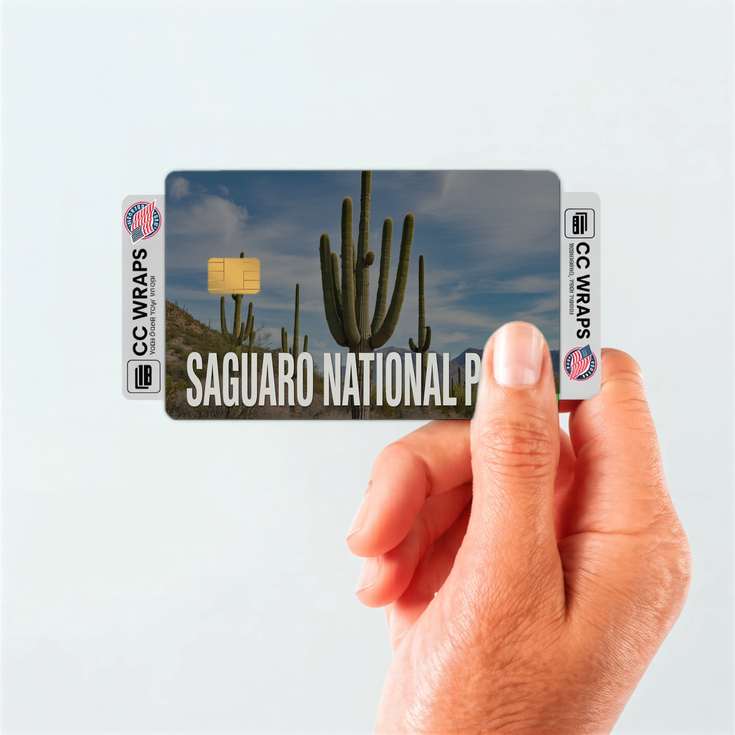 2PK Saguaro National Park Credit Card Vinyl Skin Decal