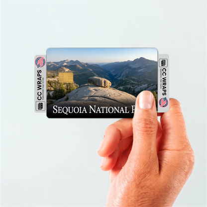 2PK Sequoia National Park Credit Card Vinyl Skin Decal