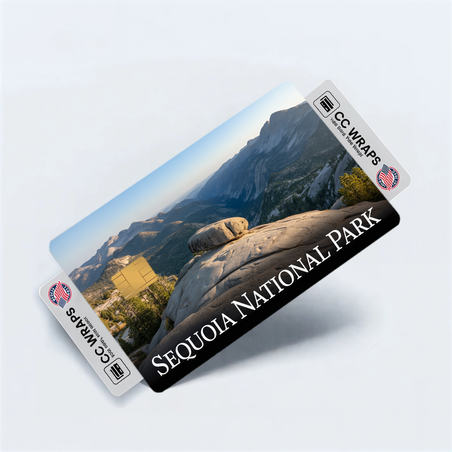 2PK Sequoia National Park Credit Card Vinyl Skin Decal