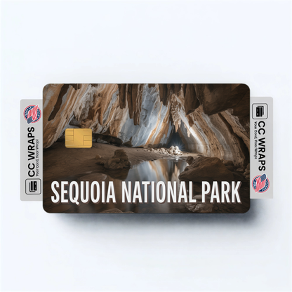 2PK Sequoia National Park Credit Card Vinyl Skin Decal