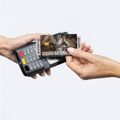2PK Sequoia National Park Credit Card Vinyl Skin Decal