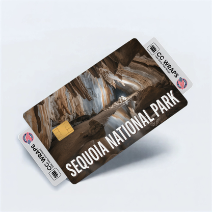 2PK Sequoia National Park Credit Card Vinyl Skin Decal