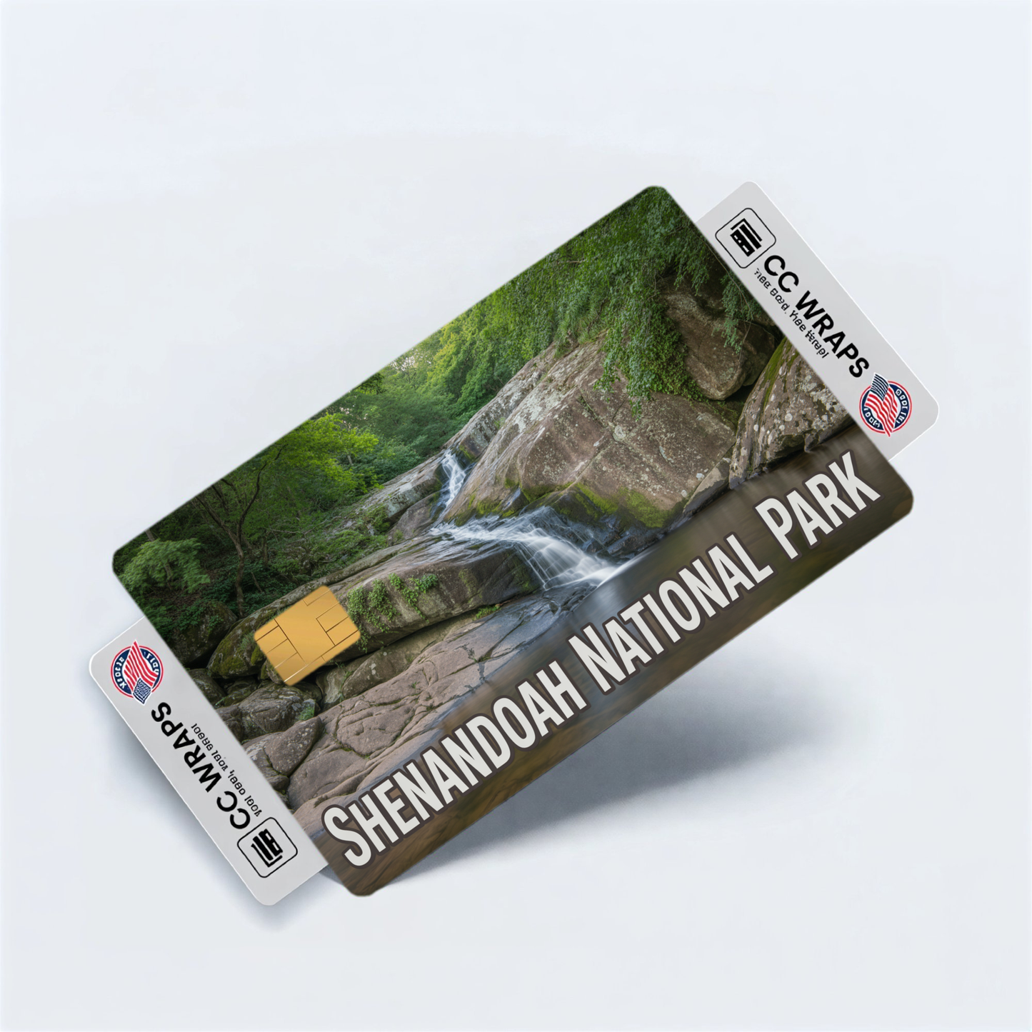 2PK Shenandoah National Park Credit Card Vinyl Skin Decal