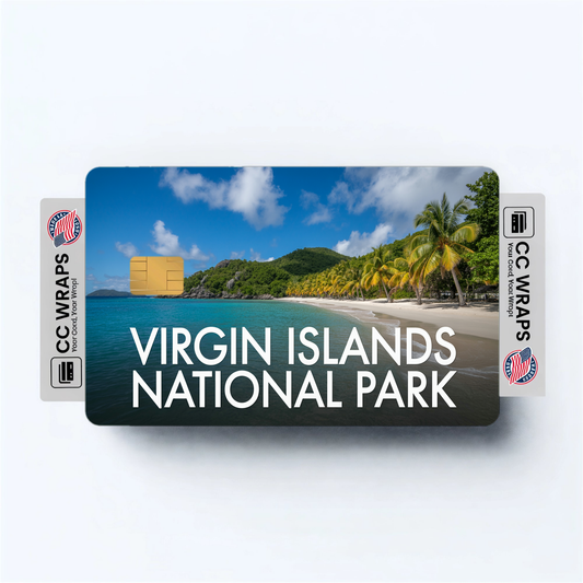 2PK Virgin Islands National Park Credit Card Vinyl Skin Decal