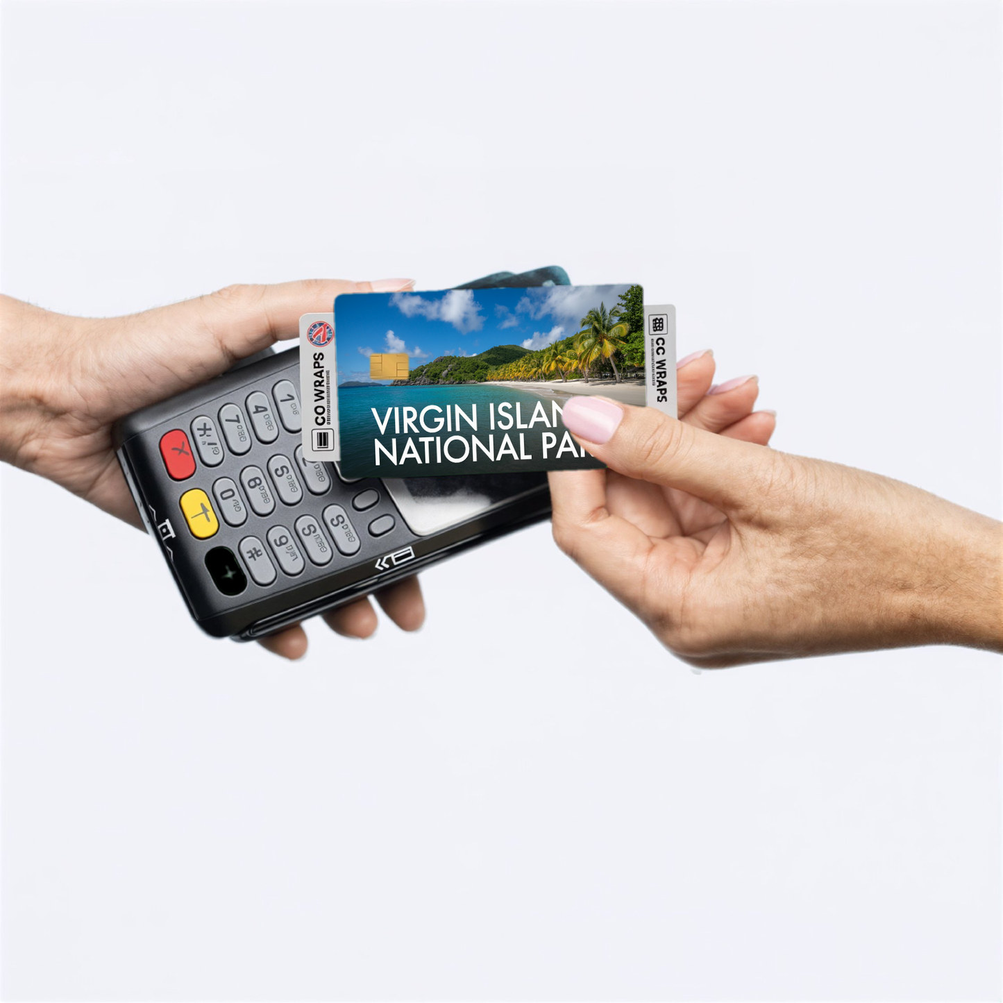2PK Virgin Islands National Park Credit Card Vinyl Skin Decal