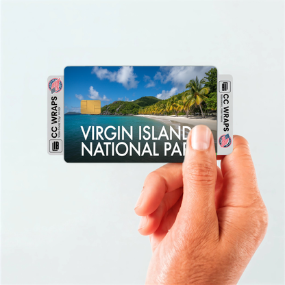 2PK Virgin Islands National Park Credit Card Vinyl Skin Decal
