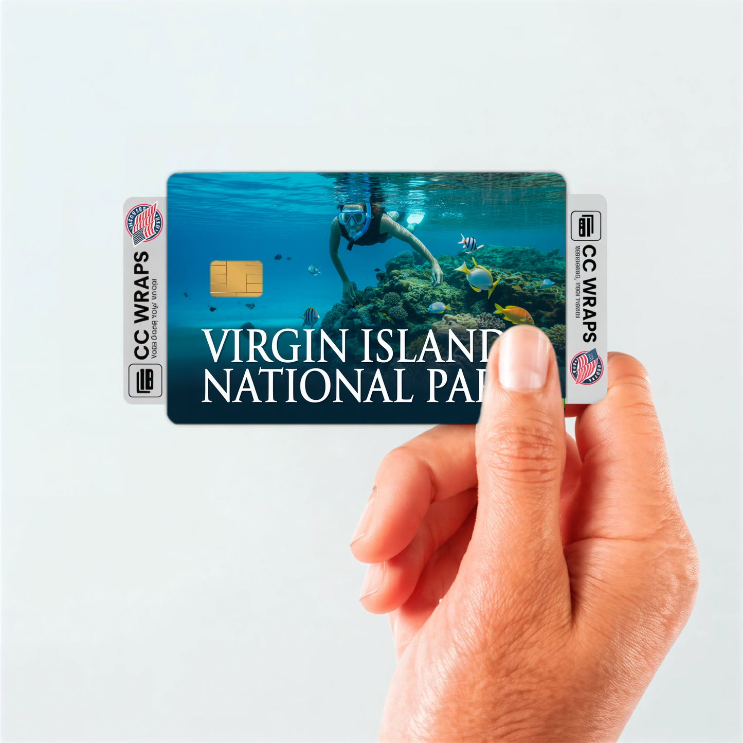 2PK Virgin Islands National Park Credit Card Vinyl Skin Decal
