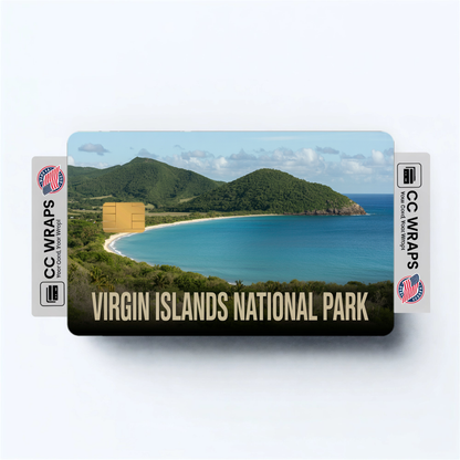 2PK Virgin Islands National Park Credit Card Vinyl Skin Decal