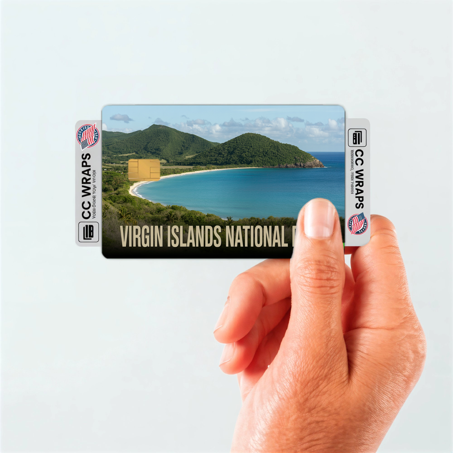 2PK Virgin Islands National Park Credit Card Vinyl Skin Decal