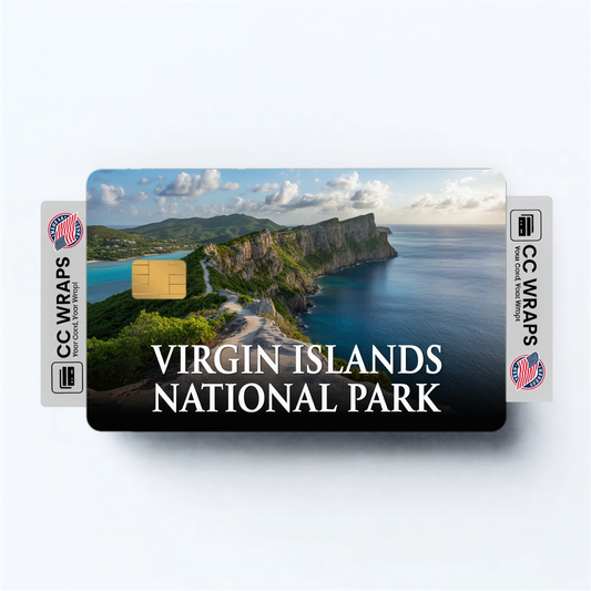 2PK Virgin Islands National Park Credit Card Vinyl Skin Decal