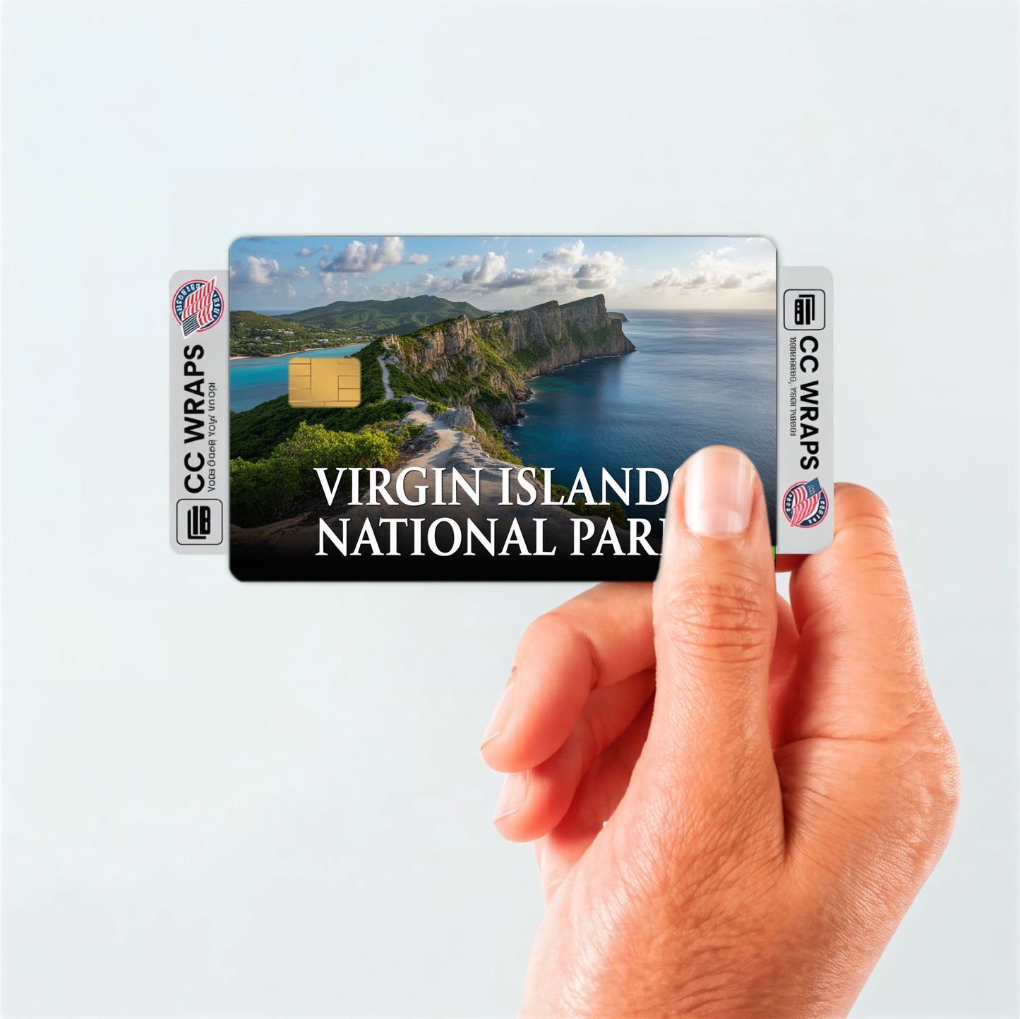 2PK Virgin Islands National Park Credit Card Vinyl Skin Decal
