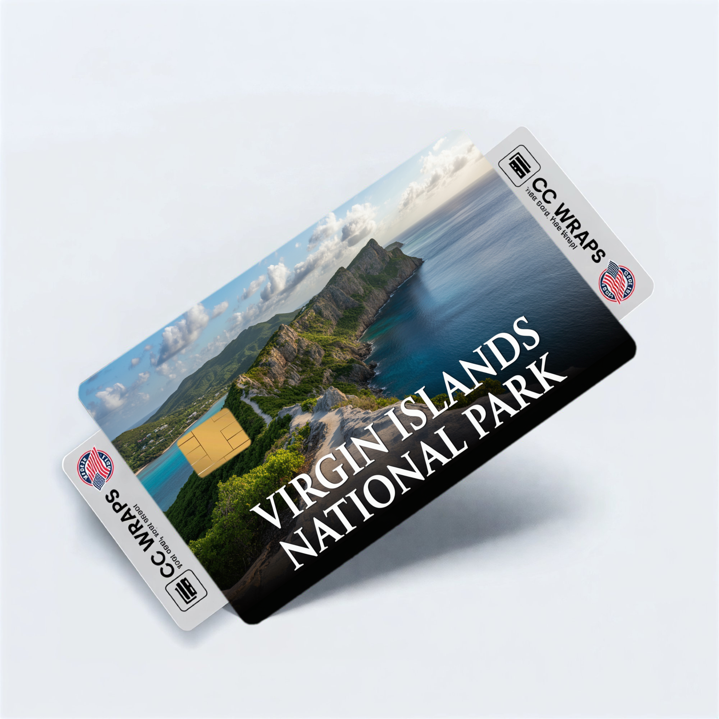 2PK Virgin Islands National Park Credit Card Vinyl Skin Decal