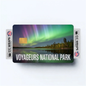 2PK Voyageurs National Park Credit Card Vinyl Skin Decal