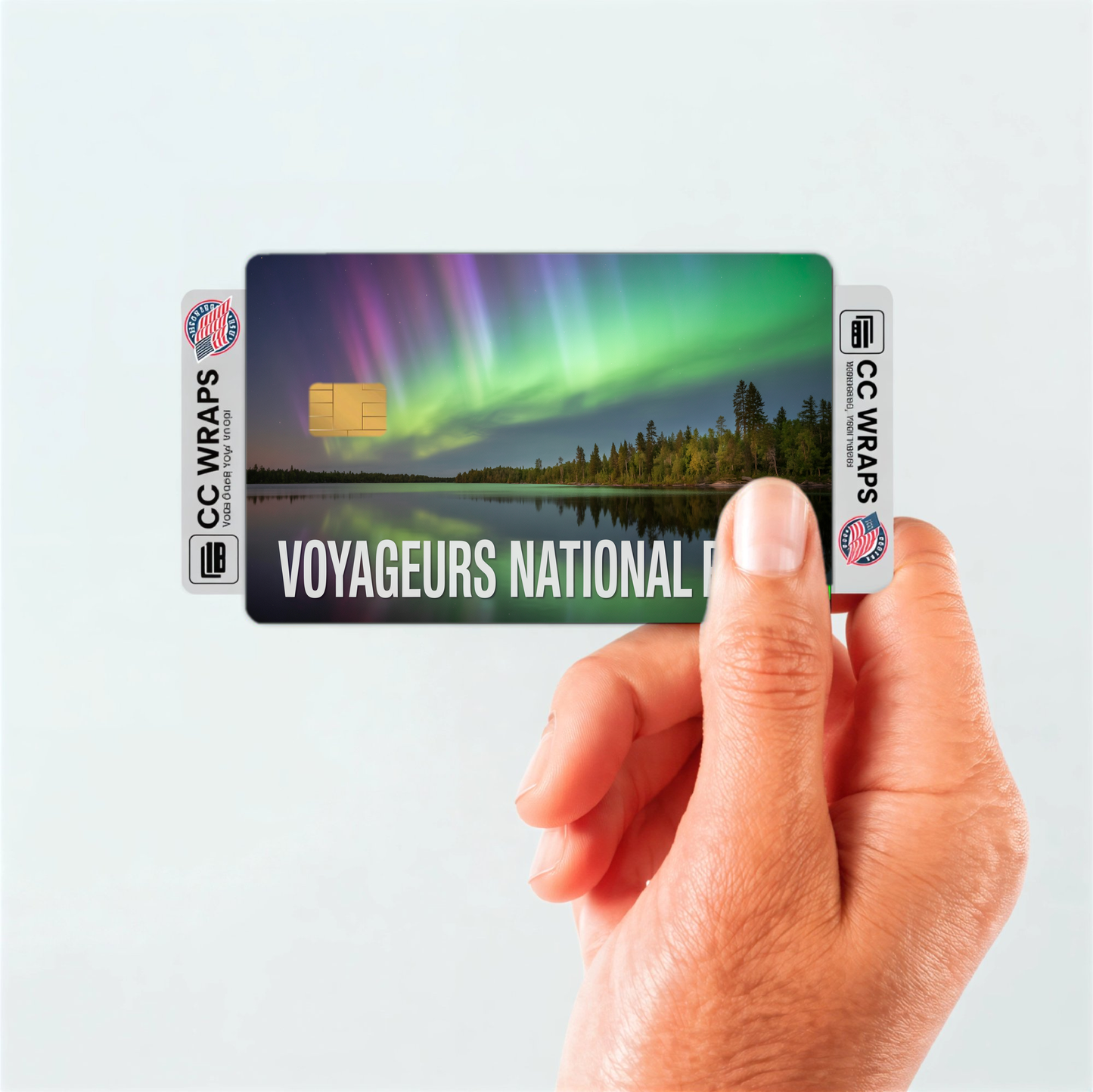 2PK Voyageurs National Park Credit Card Vinyl Skin Decal