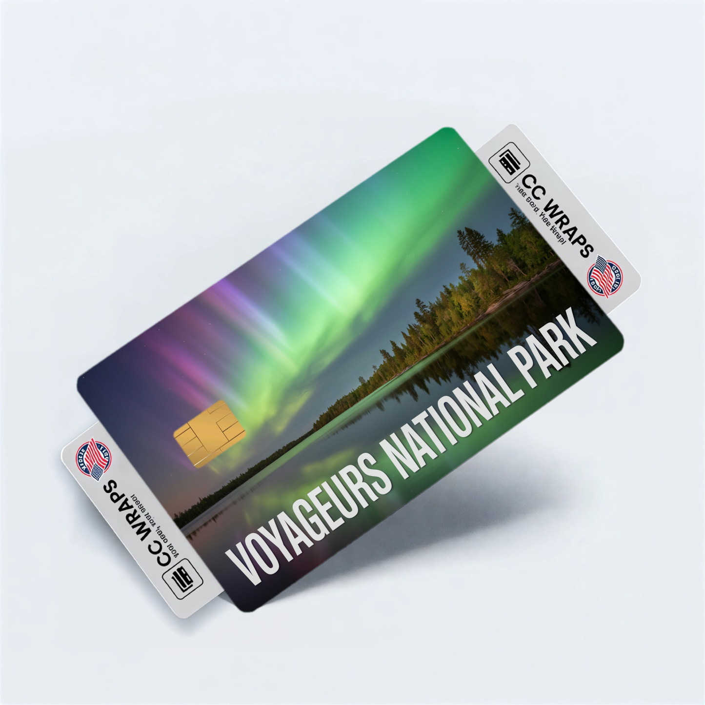 2PK Voyageurs National Park Credit Card Vinyl Skin Decal