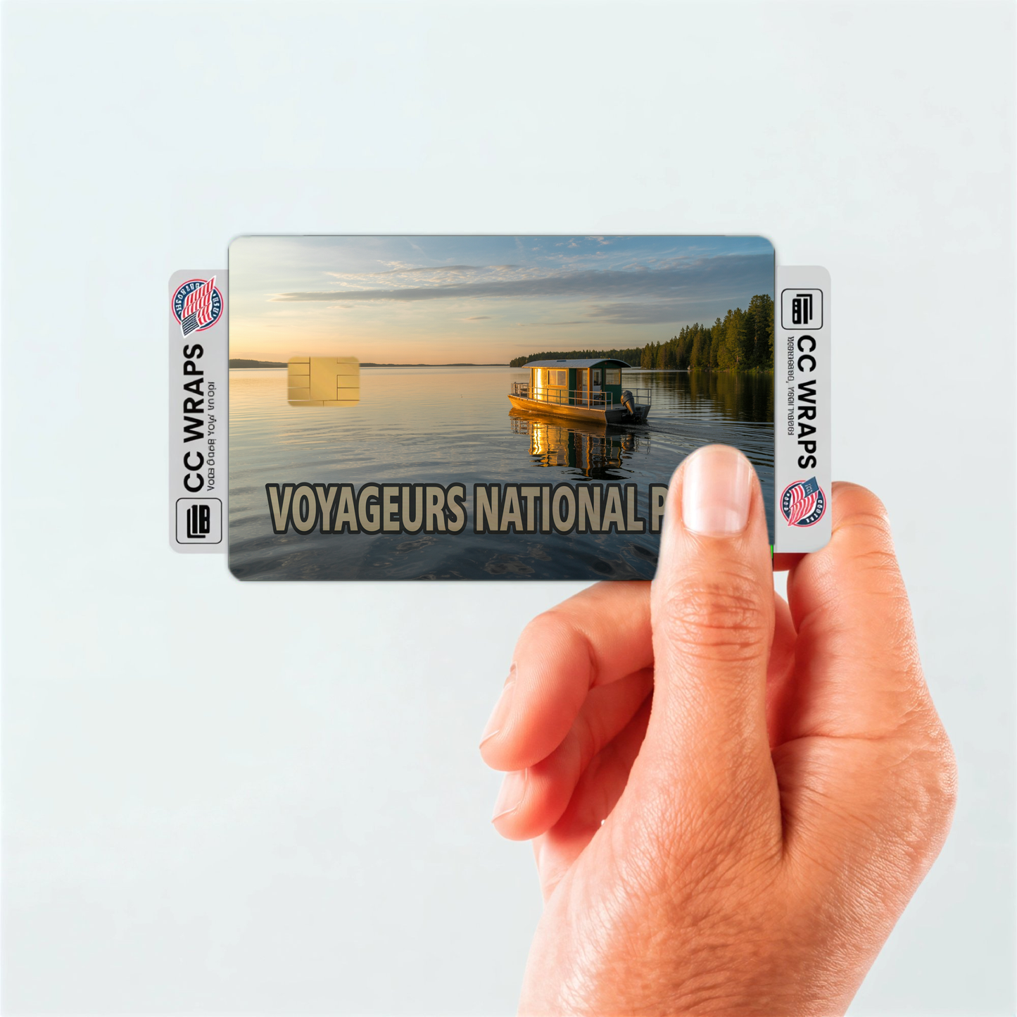 2PK Voyageurs National Park Credit Card Vinyl Skin Decal