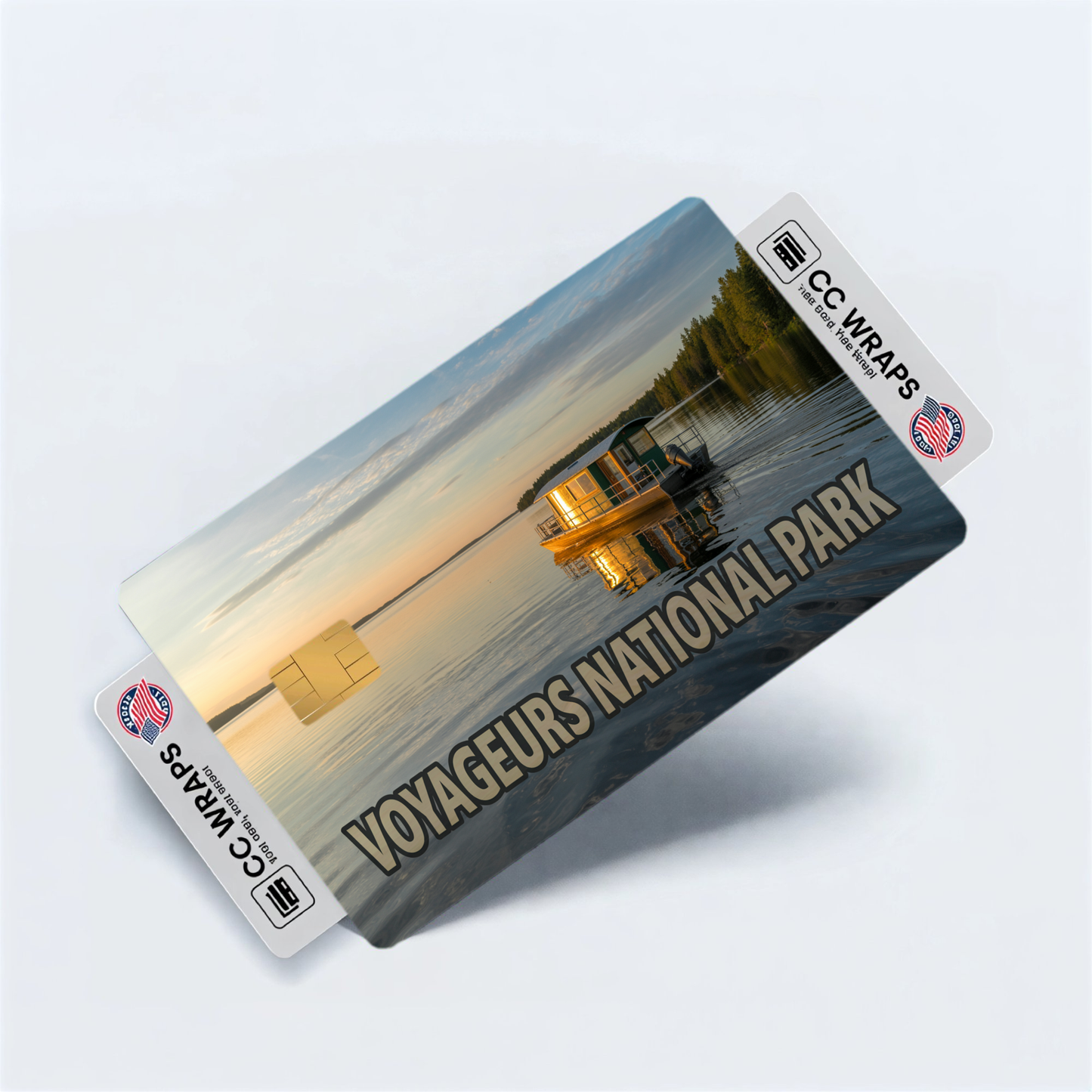 2PK Voyageurs National Park Credit Card Vinyl Skin Decal