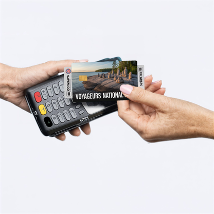 2PK Voyageurs National Park Credit Card Vinyl Skin Decal