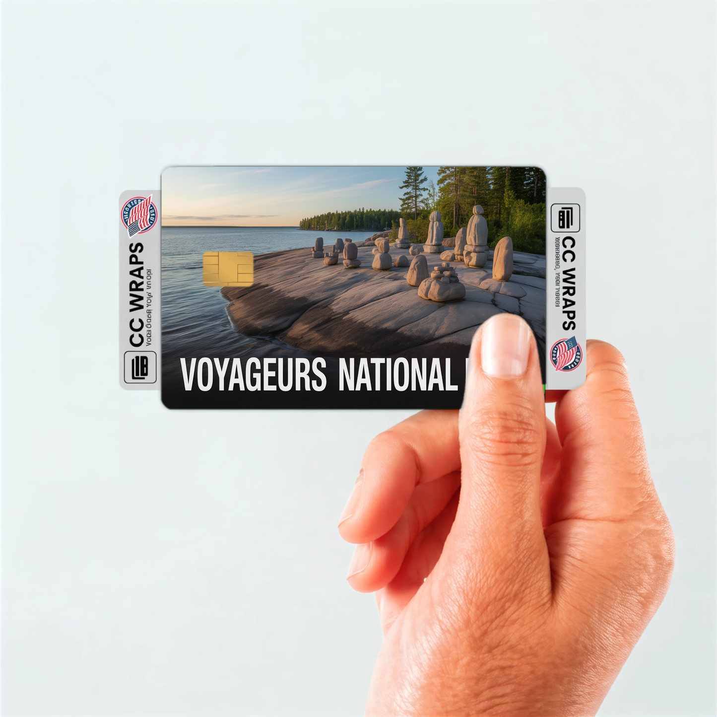 2PK Voyageurs National Park Credit Card Vinyl Skin Decal