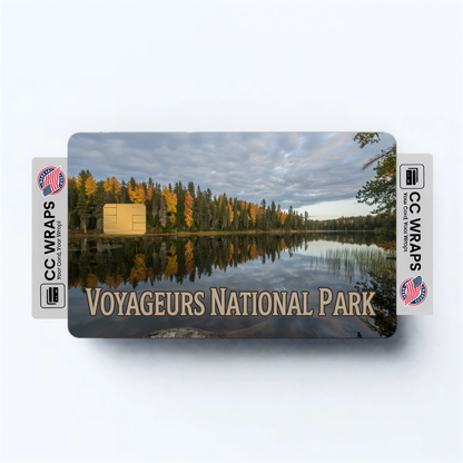 2PK Voyageurs National Park Credit Card Vinyl Skin Decal