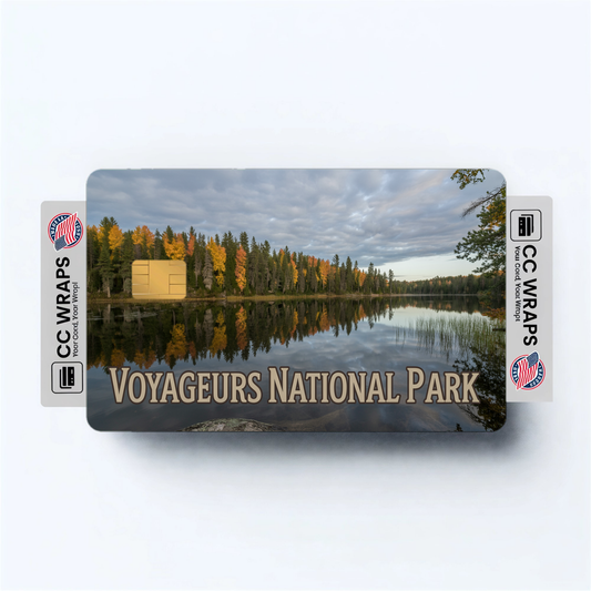 2PK Voyageurs National Park Credit Card Vinyl Skin Decal