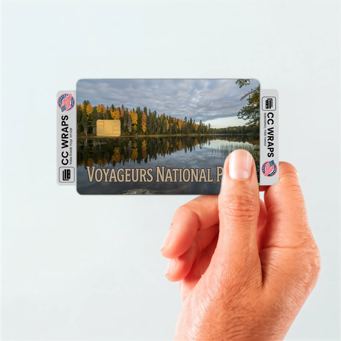 2PK Voyageurs National Park Credit Card Vinyl Skin Decal
