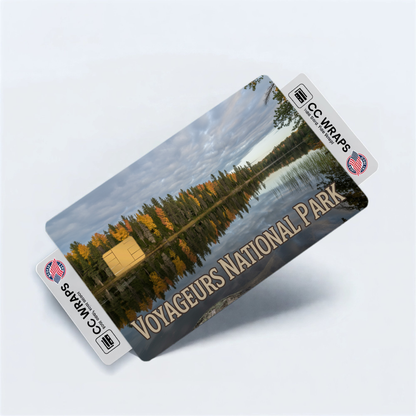 2PK Voyageurs National Park Credit Card Vinyl Skin Decal