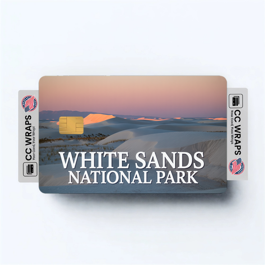 2PK White Sands National Park Credit Card Vinyl Skin Decal