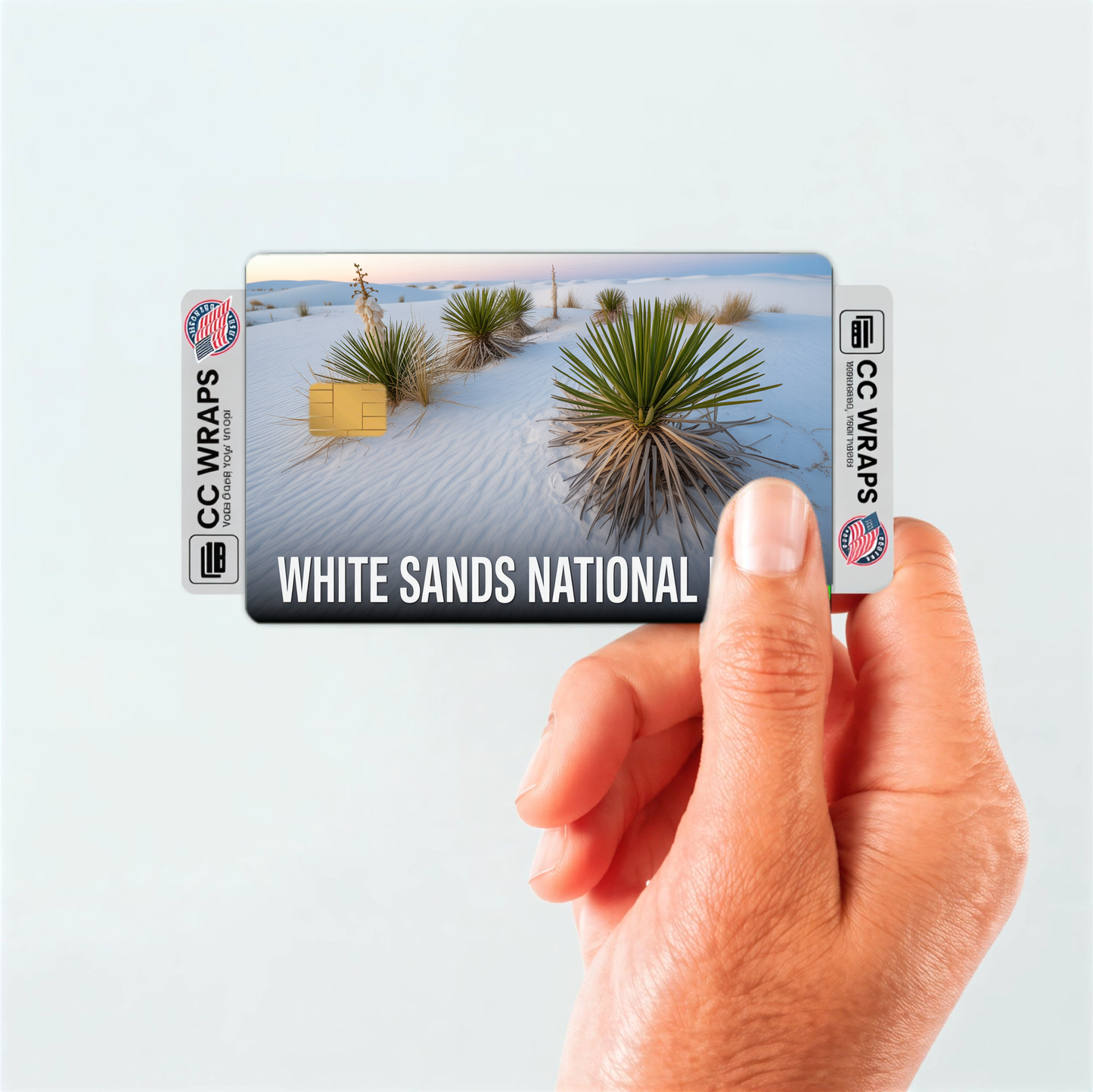 2PK White Sands National Park Credit Card Vinyl Skin Decal