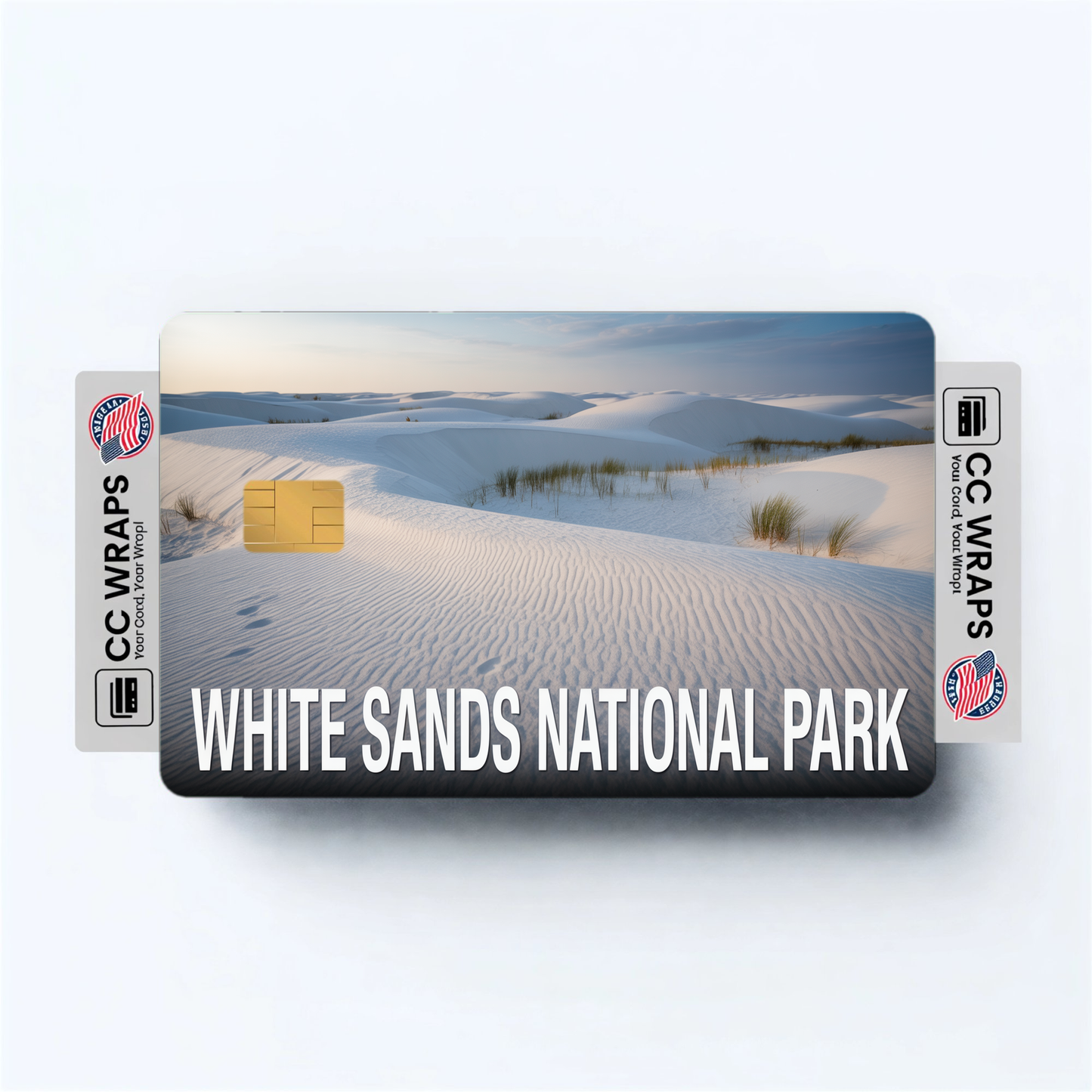 2PK White Sands National Park Credit Card Vinyl Skin Decal
