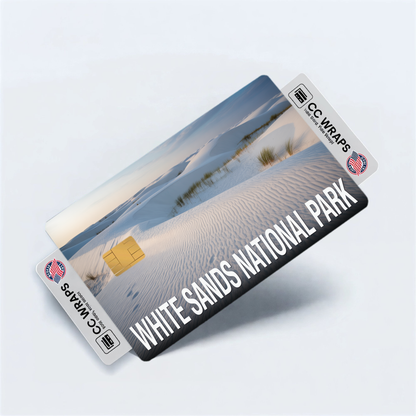 2PK White Sands National Park Credit Card Vinyl Skin Decal