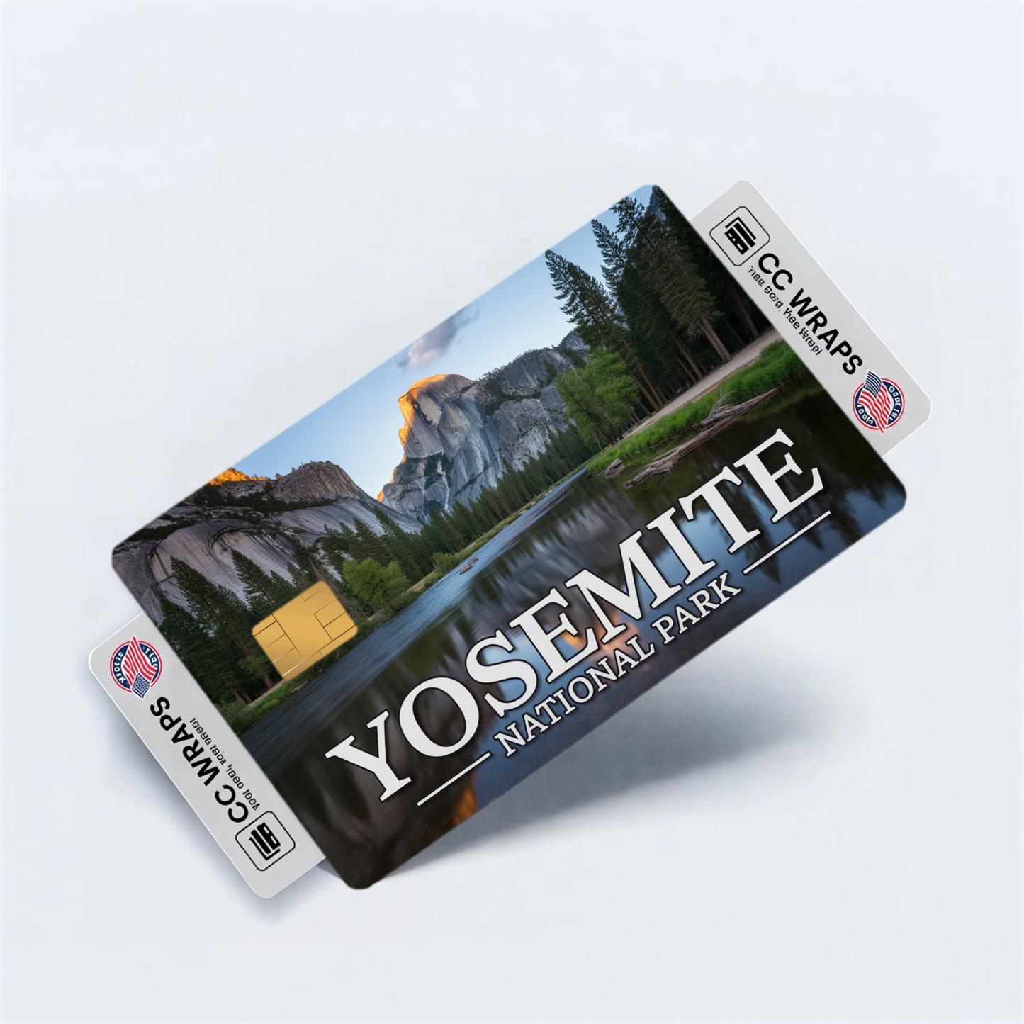2PK Yosemite National Park Credit Card Vinyl Skin Decal