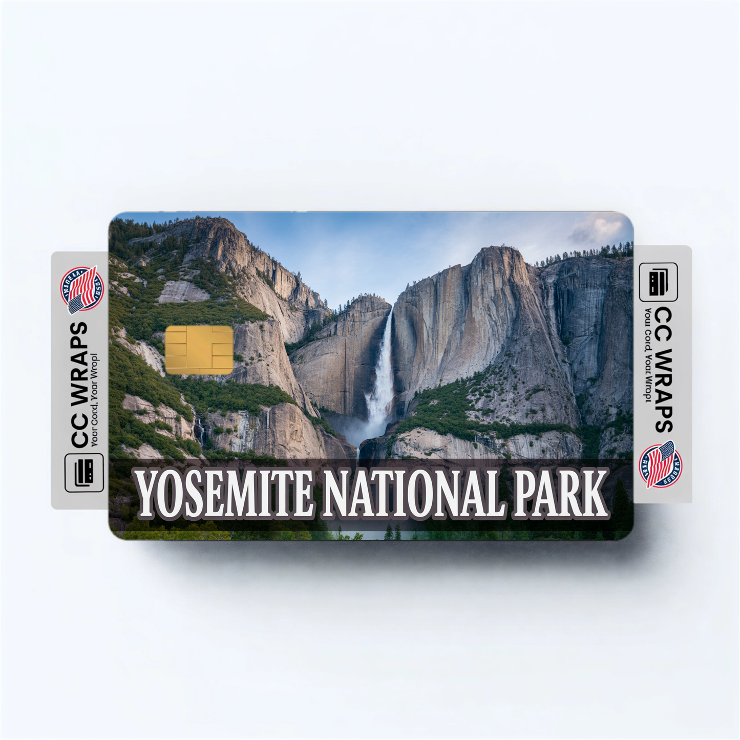2PK Yosemite National Park Credit Card Vinyl Skin Decal