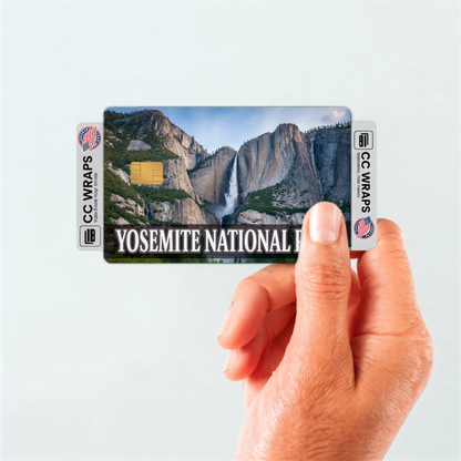 2PK Yosemite National Park Credit Card Vinyl Skin Decal