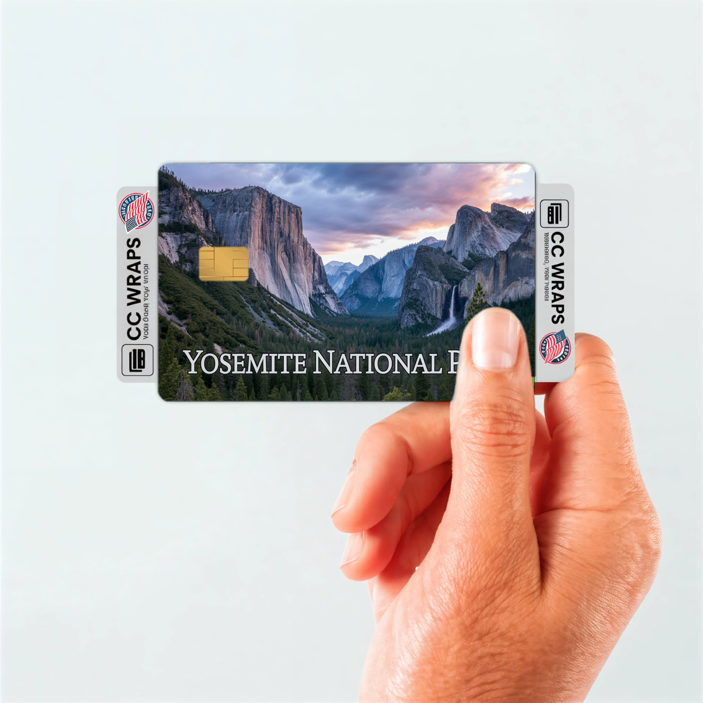 2PK Yosemite National Park Credit Card Vinyl Skin Decal