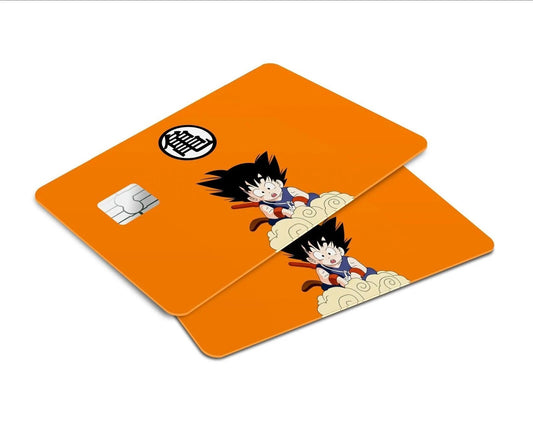 2 Pack Dragon Ball Z Baby Goku Credit Debit Card Sticker Durable Vinyl Decal