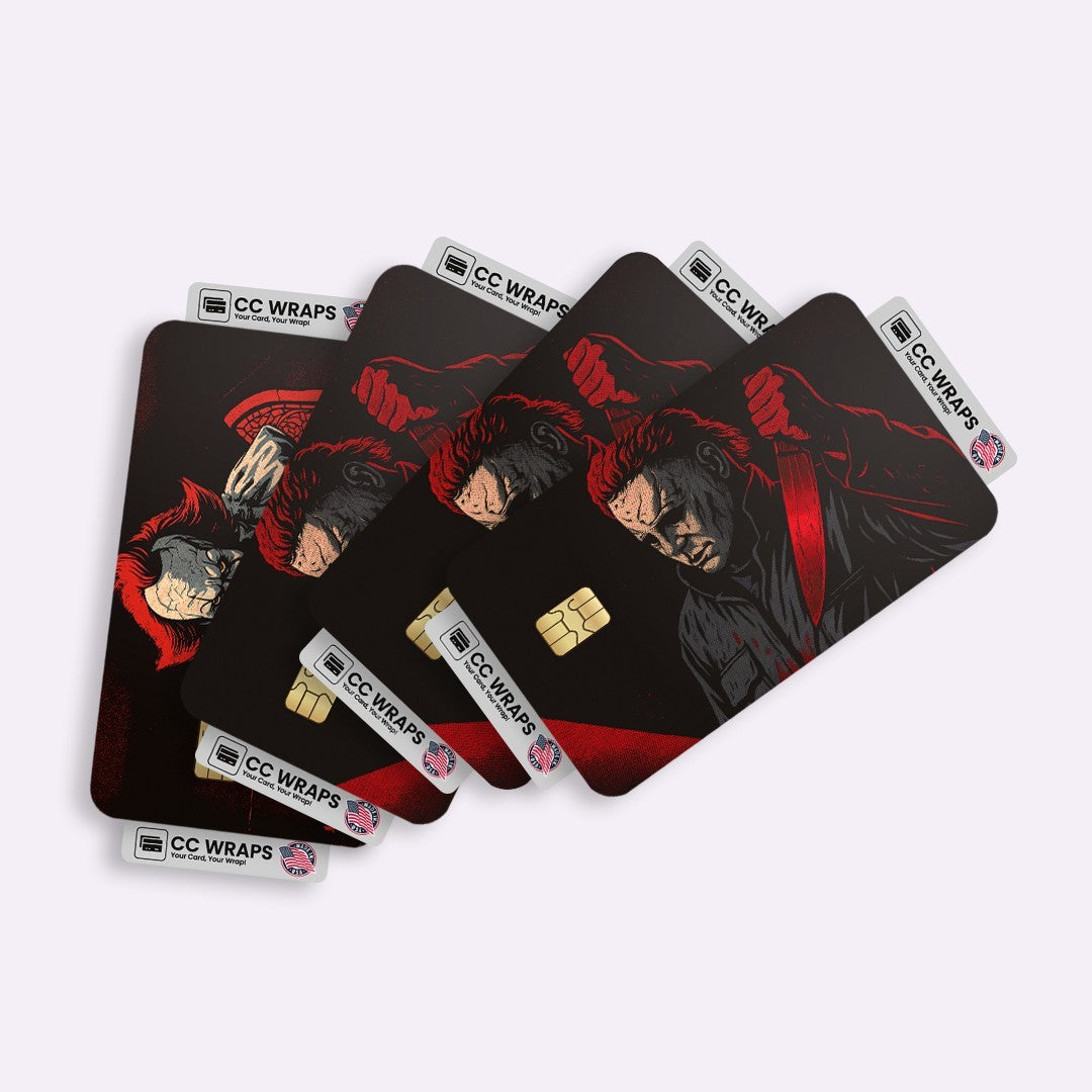4 Pack Michael Myers Halloween Credit Debit Card Sticker Vinyl Decal Skin Horror