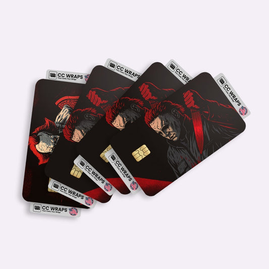 4 Pack Michael Myers Halloween Credit Debit Card Sticker Vinyl Decal Skin Horror