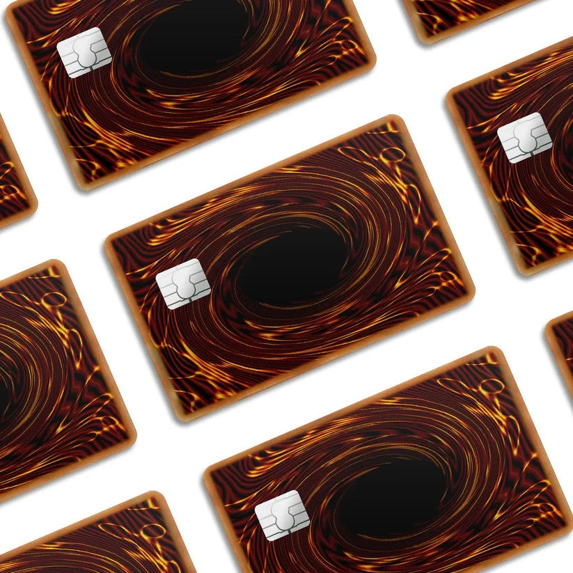 2 Pack Yu-Gi-Oh Anime Credit Debit Card Sticker Vinyl Decal Skin Waterproof