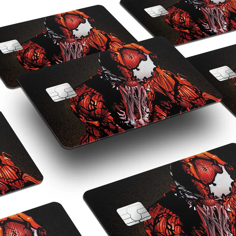 2 Pack Venom Credit Debit Card Sticker Vinyl Decal Skin Cool Marvel Superhero