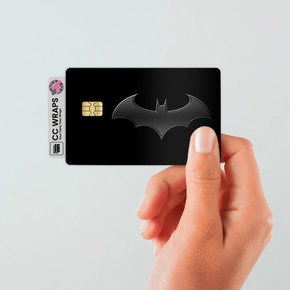 2 Pack Batman Credit Debit Card Sticker Vinyl Waterproof Durable Decal Skin