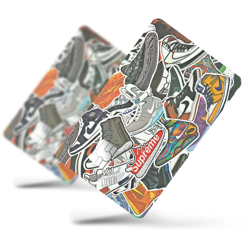 2 Pack Nike Fresh Kicks Credit Debit Card Sticker Vinyl Decal Skin Sneakerhead