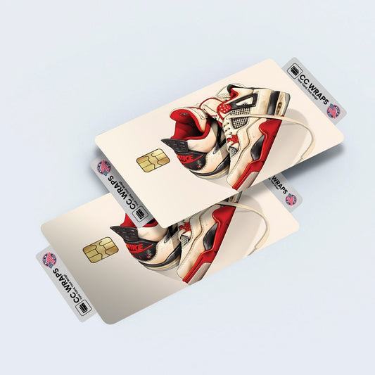 2 Pack Pink Nike Air Jordans Credit Debit Card Sticker Sneaker Vinyl Skin