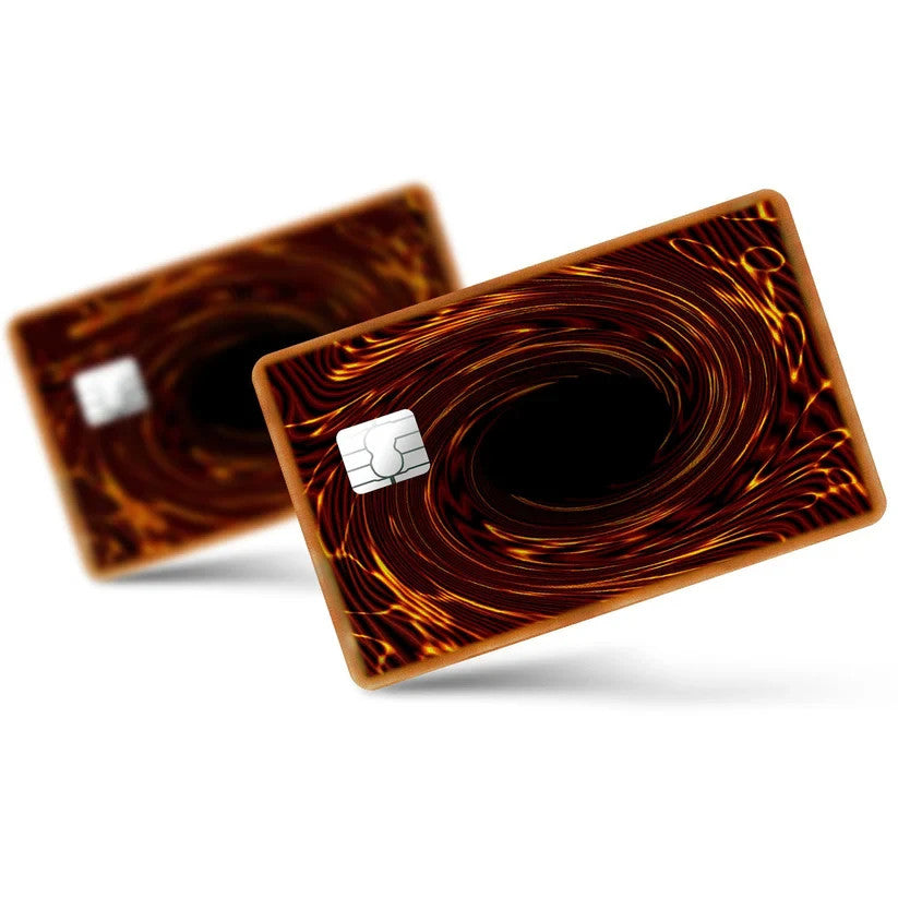 2 Pack Yu-Gi-Oh Anime Credit Debit Card Sticker Vinyl Decal Skin Waterproof